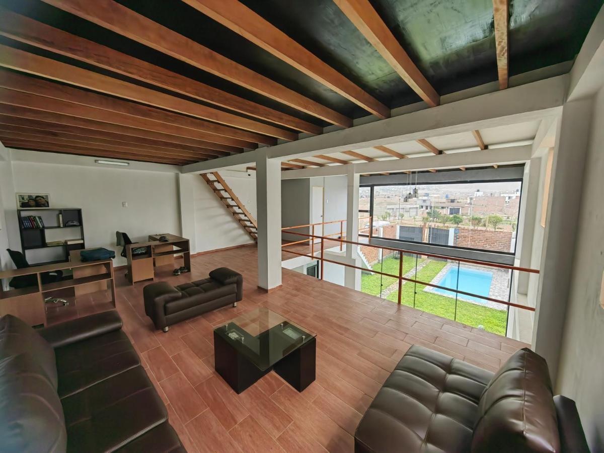 安孔Casa De Playa Con Piscina别墅 外观 照片
