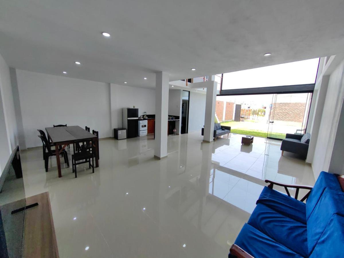 安孔Casa De Playa Con Piscina别墅 外观 照片