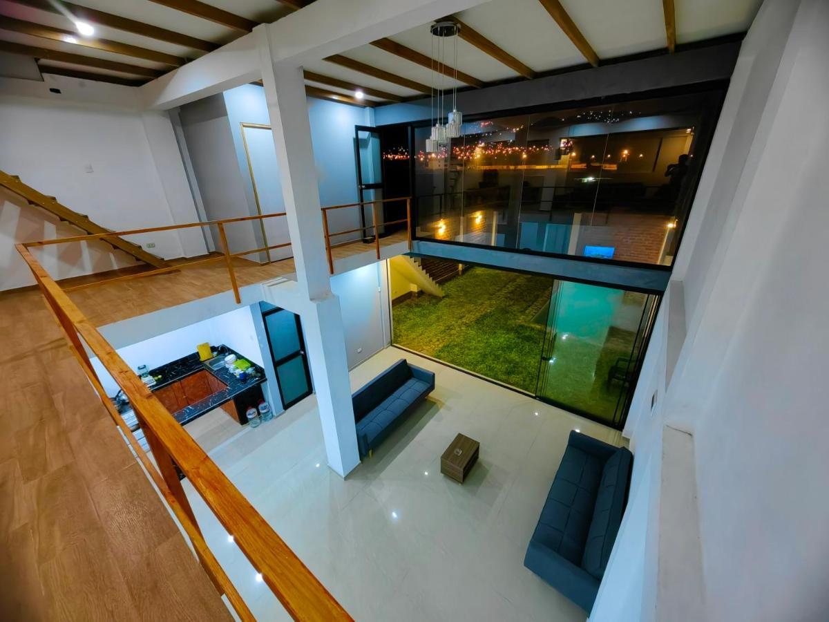 安孔Casa De Playa Con Piscina别墅 外观 照片